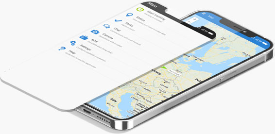 Mobile apps feature screenshot
