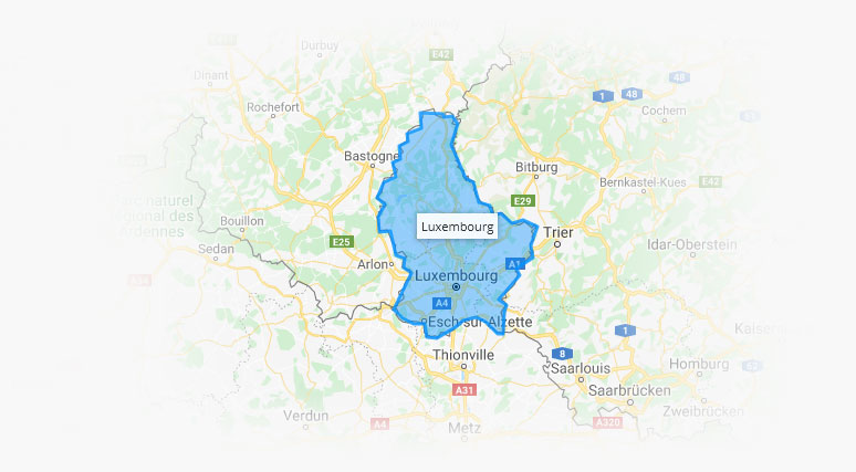 Geofences feature screenshot
